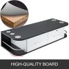 VEVOR Black & White Salon Wall Mount Styling Station Classic Locking 2 Drawers Storage Beauty Salon Spa Equipment Barber Station