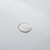 67-inch solid surface stone resin oval shape soaking bathtub with overflow for the bathroom