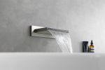 SHOWER Waterfall Waterfall Tub Faucet Wall Mount Tub Filler Spout For Bathroom sink Multiple Uses High Flow Bathtub shower Cascade Waterfall