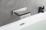 SHOWER Waterfall Waterfall Tub Faucet Wall Mount Tub Filler Spout For Bathroom sink Multiple Uses High Flow Bathtub shower Cascade Waterfall
