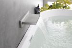 SHOWER Waterfall Waterfall Tub Faucet Wall Mount Tub Filler Spout For Bathroom sink Multiple Uses High Flow Bathtub shower Cascade Waterfall